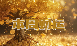 十二星座本周财富运势，本周财运（8.4~8.10）